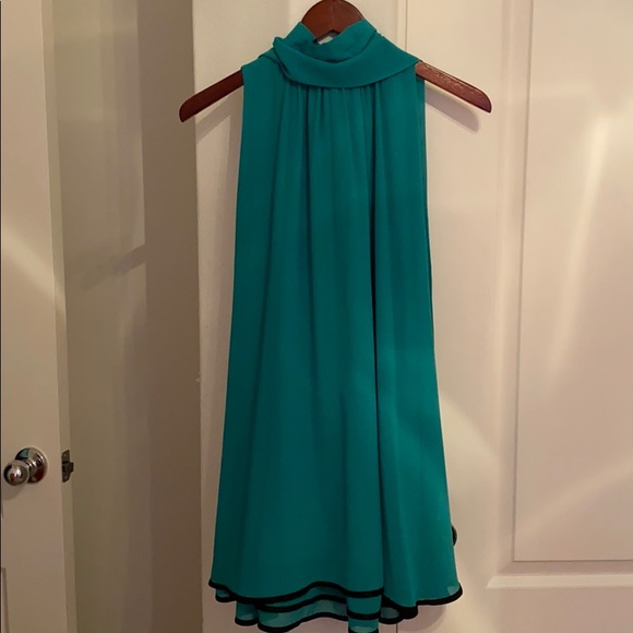Chiffon mock neck dress - can also be maternity! - Picture 4 of 5